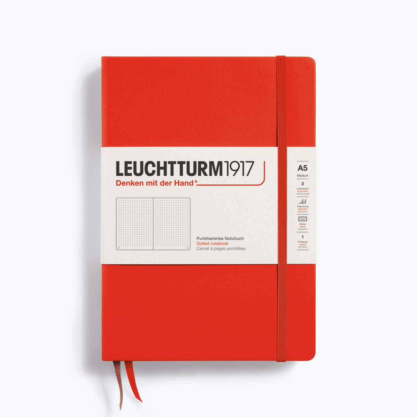 Leuchtturm1917 - Notebook - A5 - Lobster <Outgoing>
