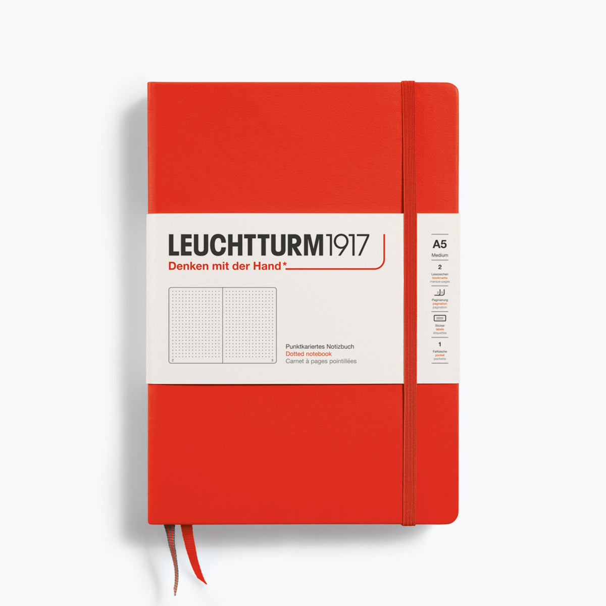 Leuchtturm1917 - Notebook - A5 - Lobster <Outgoing>