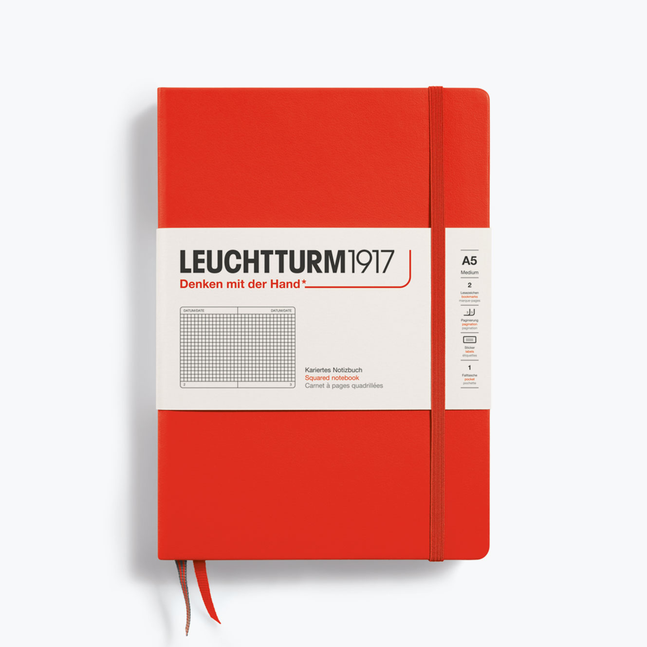Leuchtturm1917 - Notebook - A5 - Lobster <Outgoing>