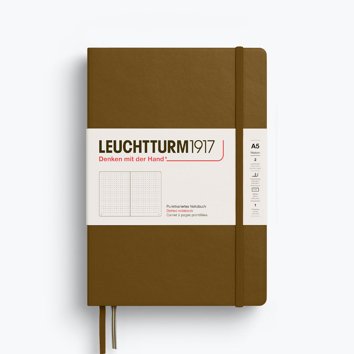 Leuchtturm1917 - Notebook - A5 - Spice Brown <Outgoing>