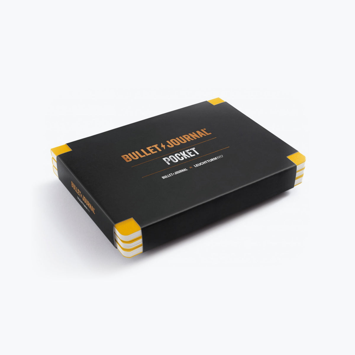 Leuchtturm1917 - Notebook - Bullet Journal - Pocket - Yellow24 (Pack of 3)
