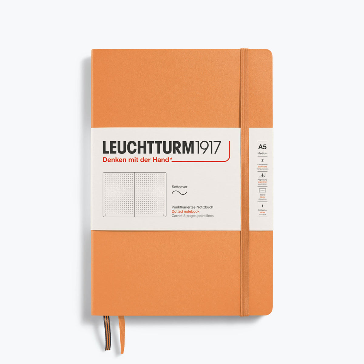 Leuchtturm1917 - Notebook - Softcover - A5 - Apricot <Outgoing>