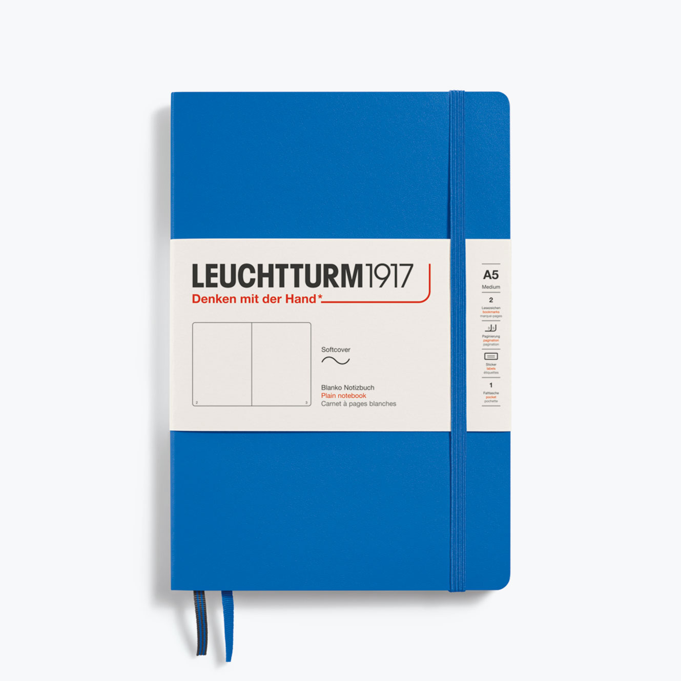 Leuchtturm1917 - Notebook - Softcover - A5 - Sky <Outgoing>