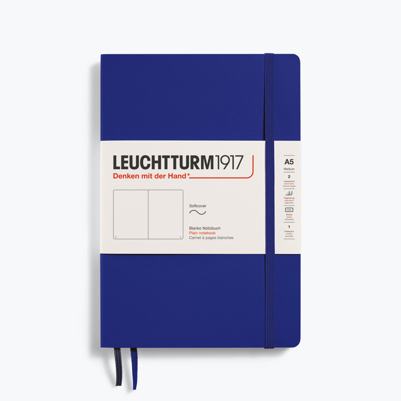 Leuchtturm1917 - Notebook - Softcover - A5 - Ink <Outgoing>
