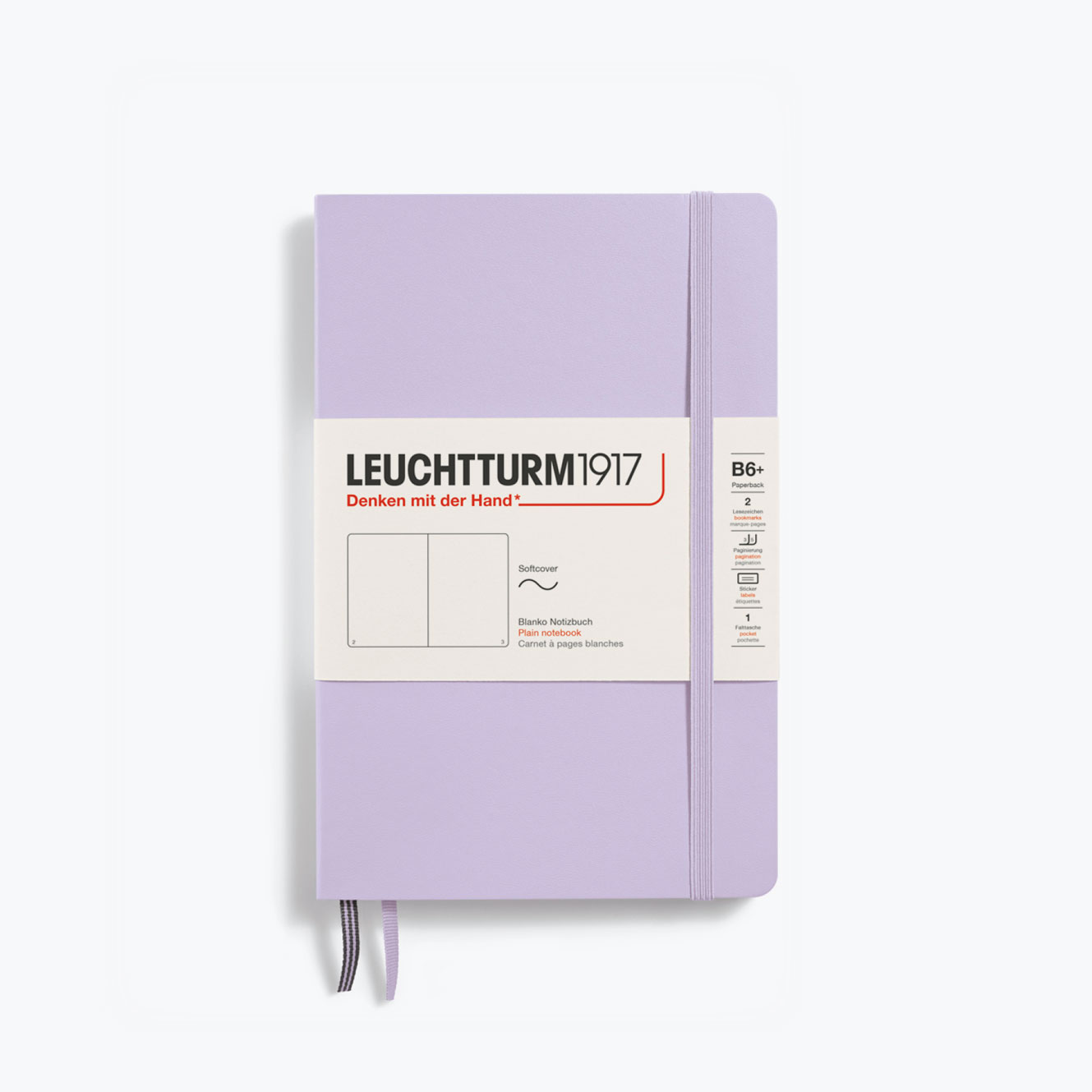 Leuchtturm1917 - Notebook - Softcover - B6+ - Lilac