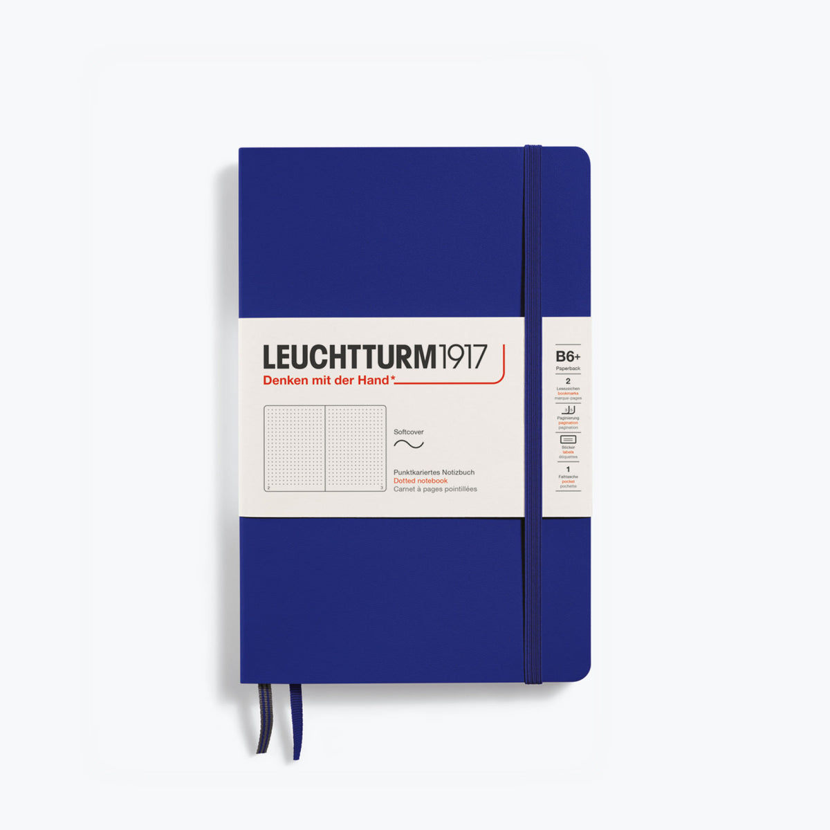 Leuchtturm1917 - Notebook - Softcover - B6+ - Ink