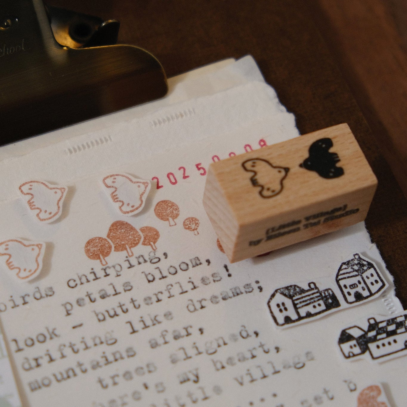 Eileen Tai - Stamp Set - Little Village (B)