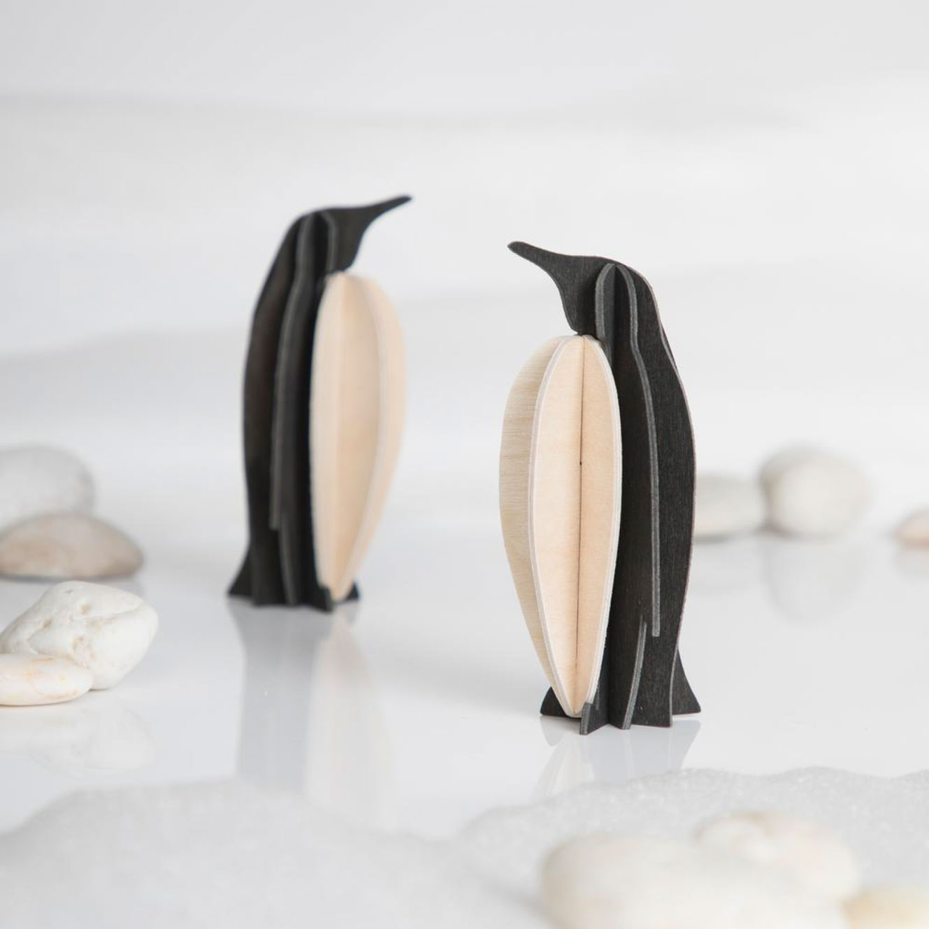 Lovi - Ornament - Penguin - 10cm - Black
