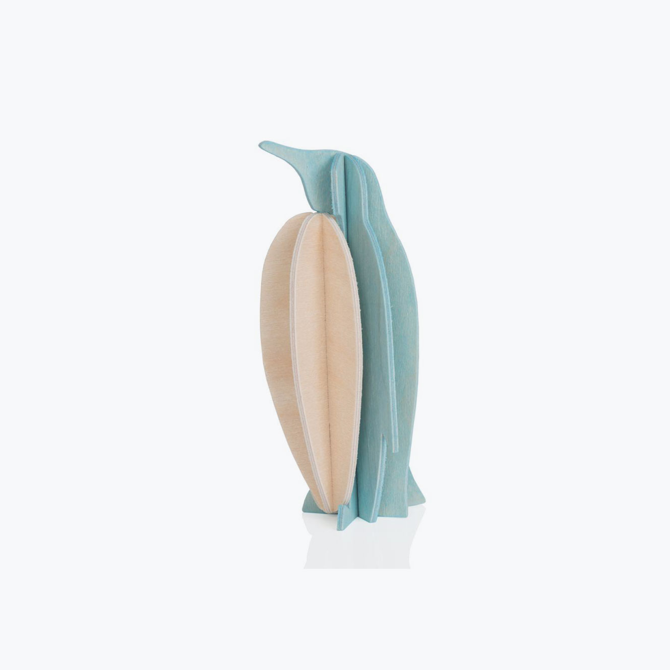 Lovi - Ornament - Penguin - 10cm - Light Blue