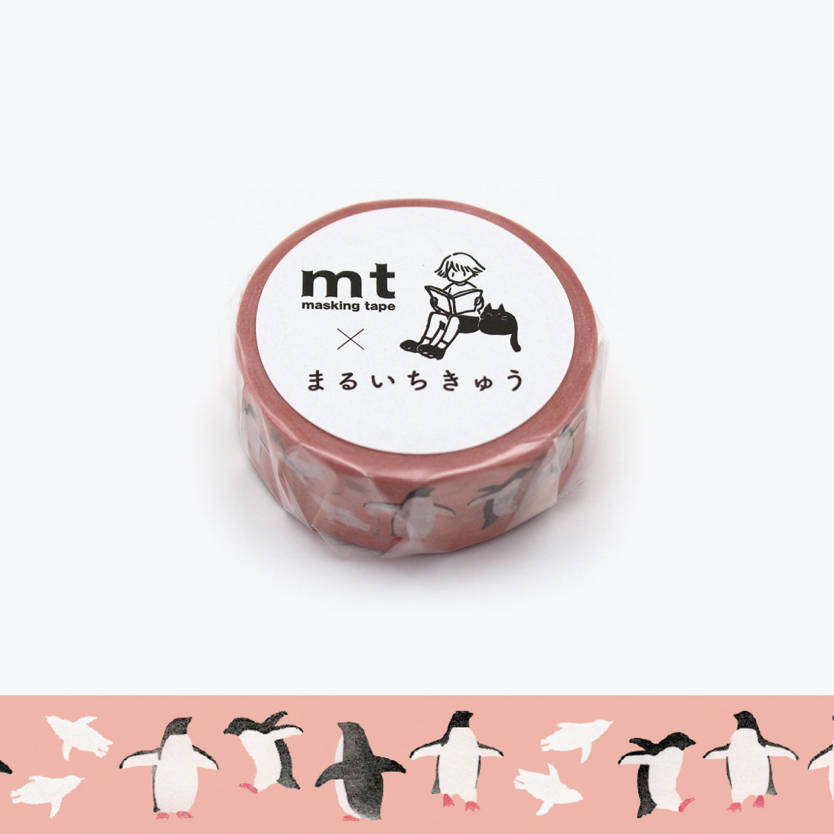MT Masking Tape - Washi Tape - Maruichikyu - Adelie Penguin
