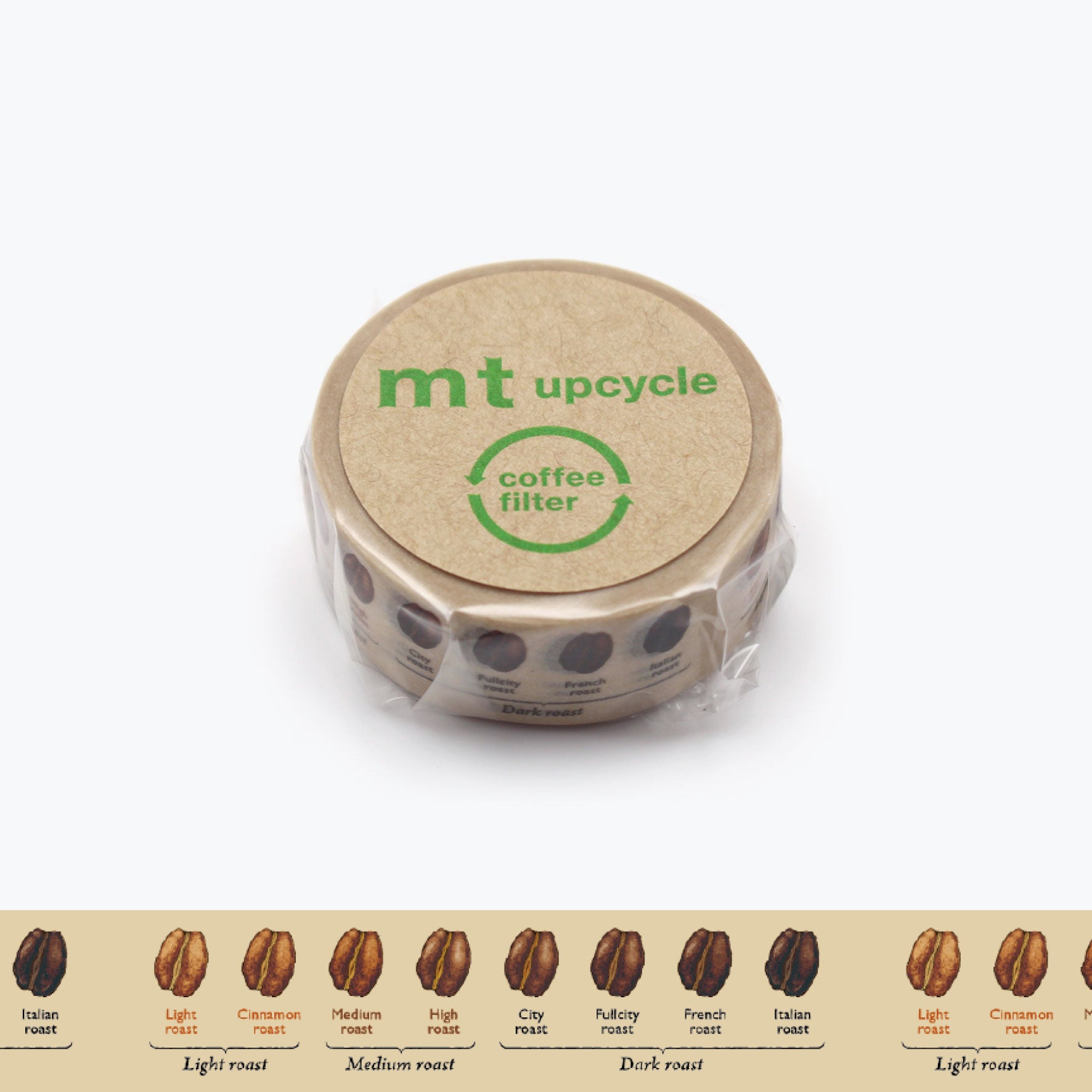 MT Masking Tape - Washi Tape - Upcycle - Coffee Roast