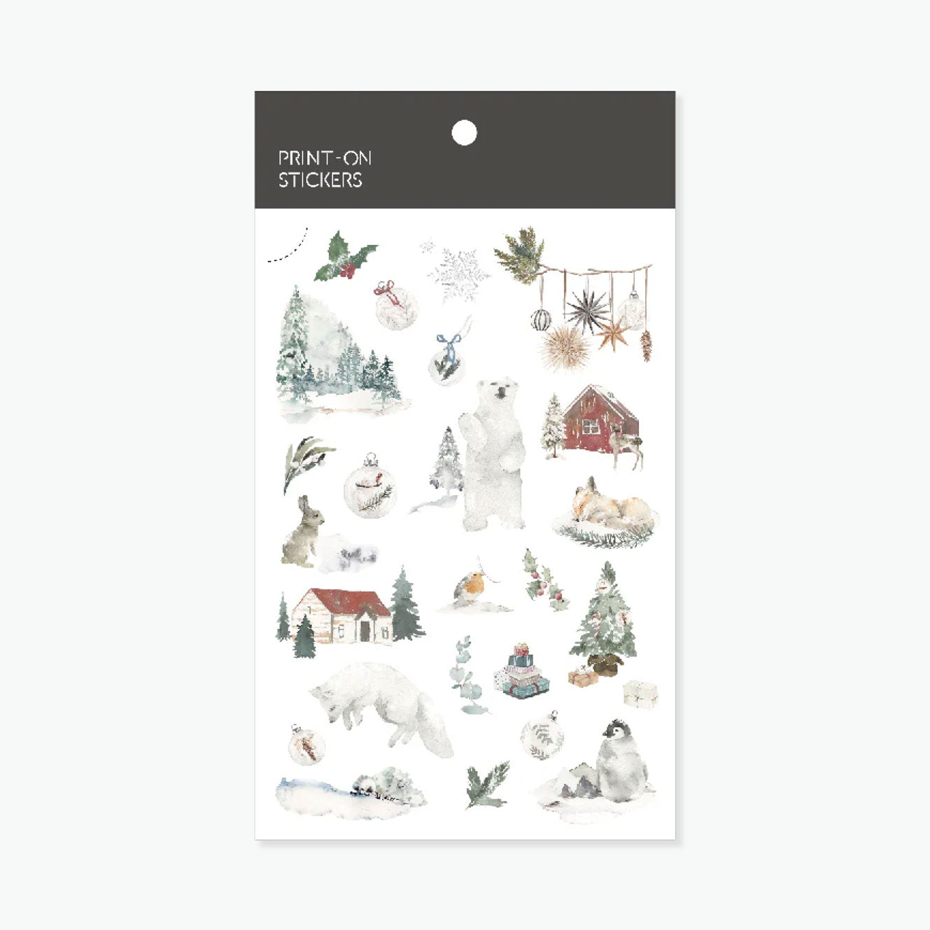 MU Lifestyle - Planner Sticker - Print On - Christmas - #026X <Outgoing>