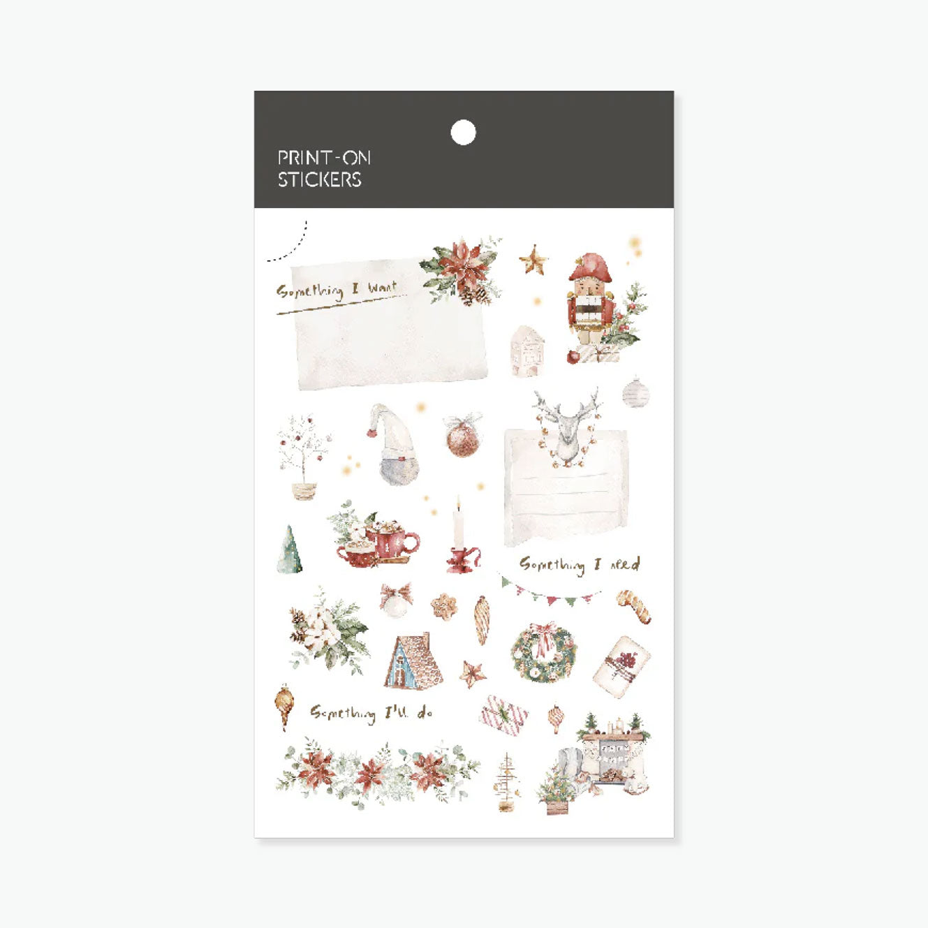 MU Lifestyle - Planner Sticker - Print On - Christmas - #022X <Outgoing>