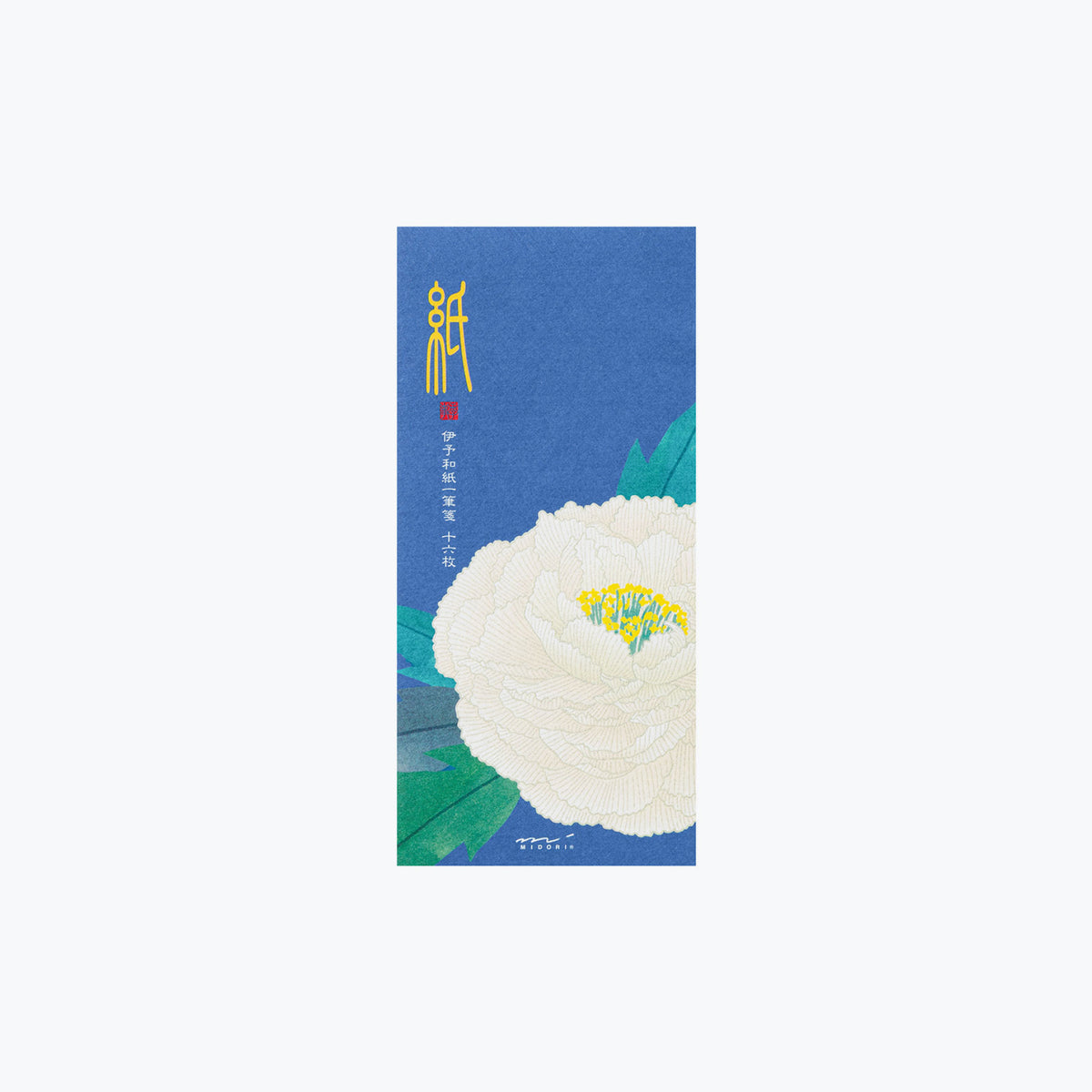 Midori - Letter Pad - Kami - Winter Peony