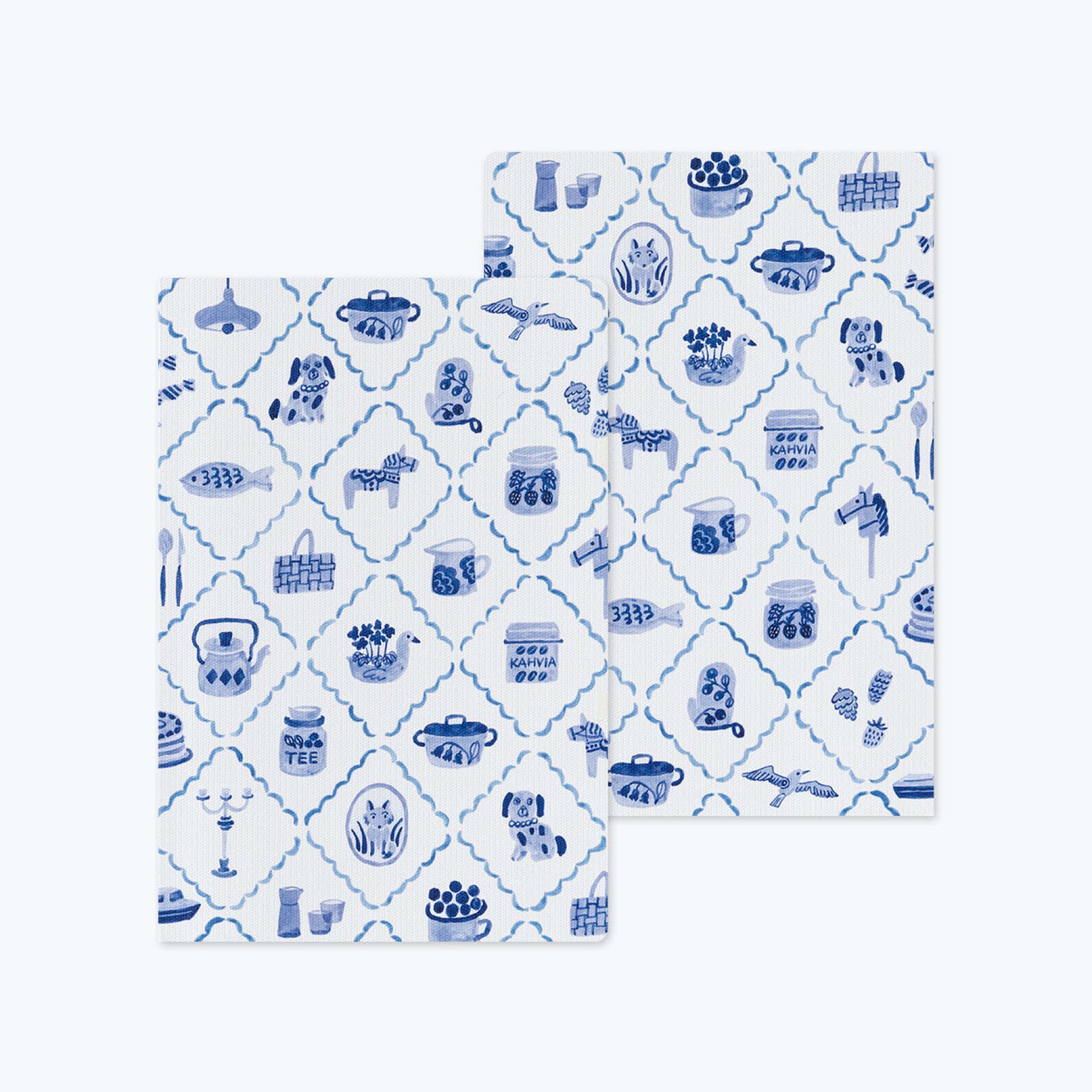 Midori - Notebook - Yuru Log - B6 - Blue Nordic