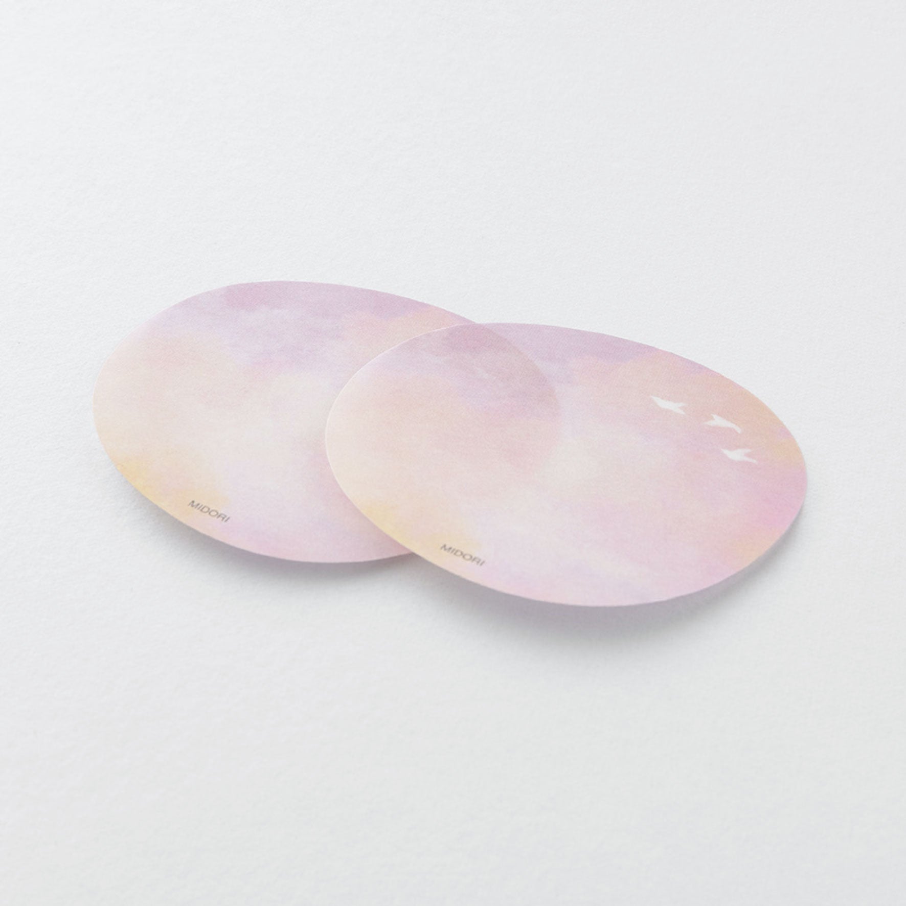 Midori - Notepad - Sticky Notes - Transparent - Sunset