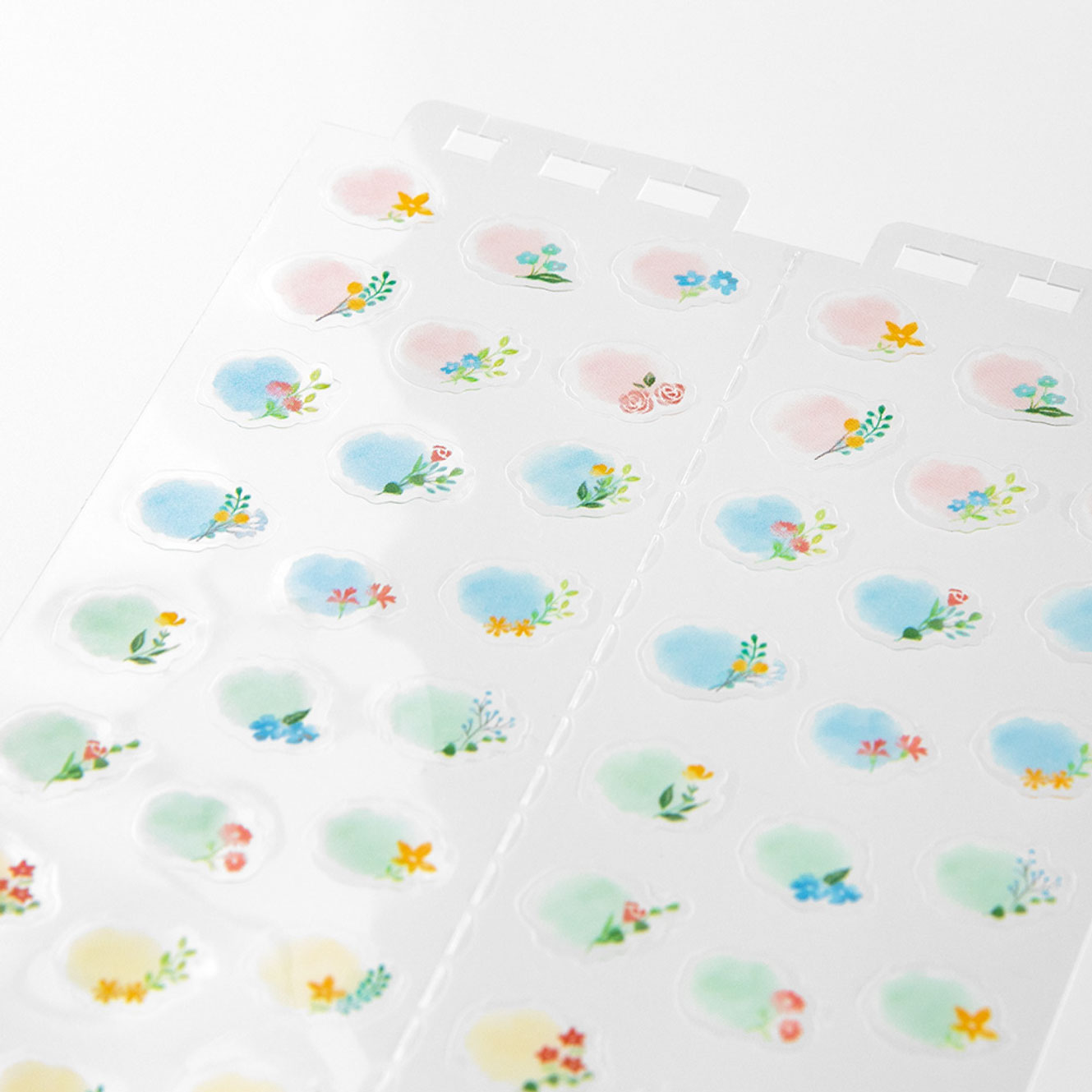 Midori - Planner Sticker - Calendar - Floral Medium <Outgoing>