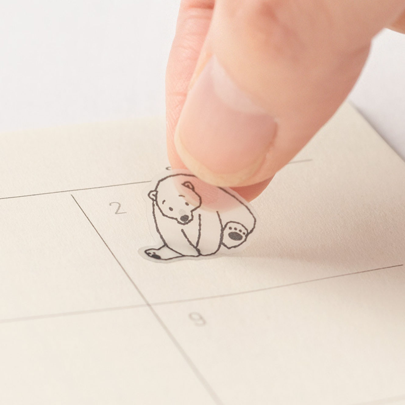Midori - Planner Sticker - Seal Collection - Sea Animals Sketch