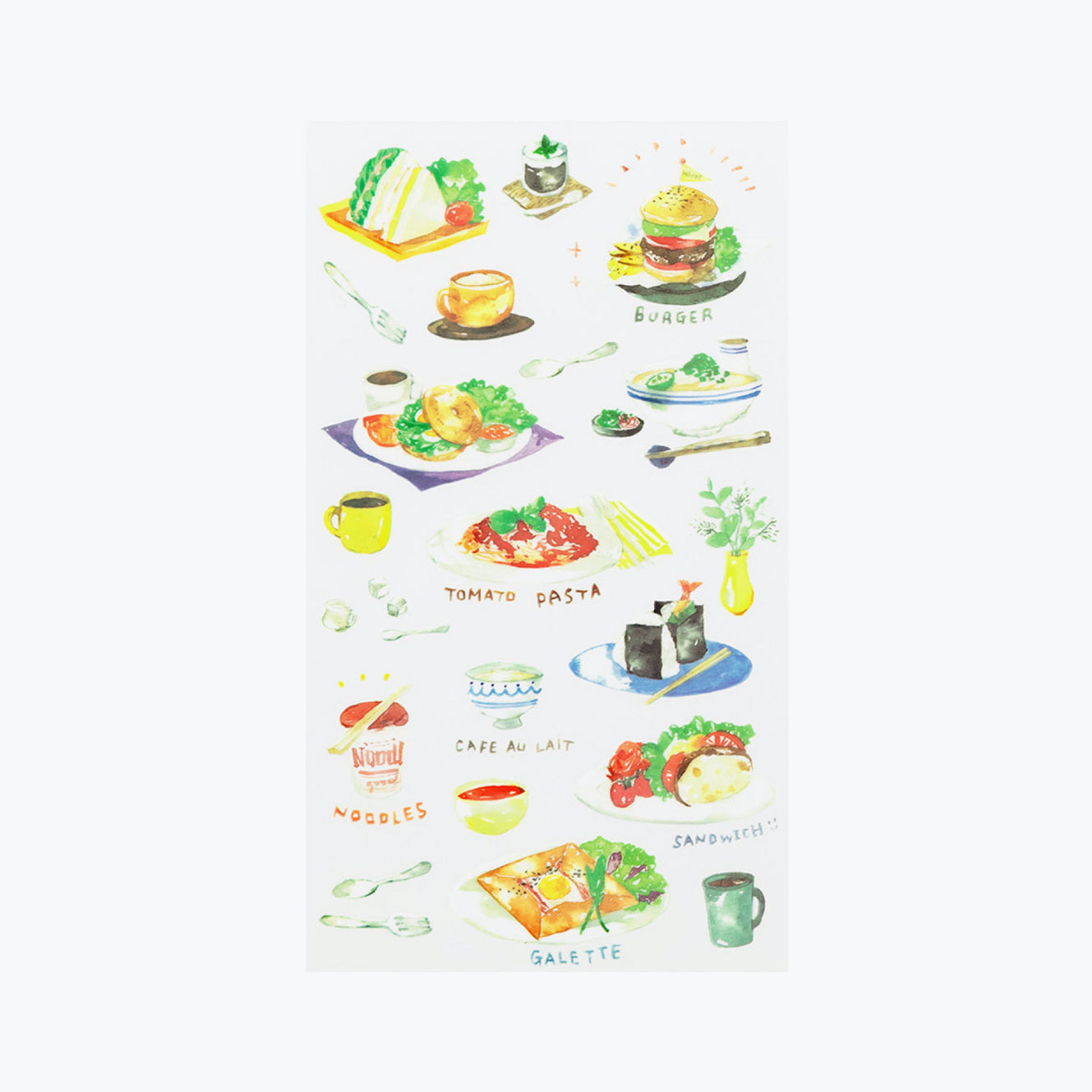 Midori - Sticker Seal - Transfer - Lunch