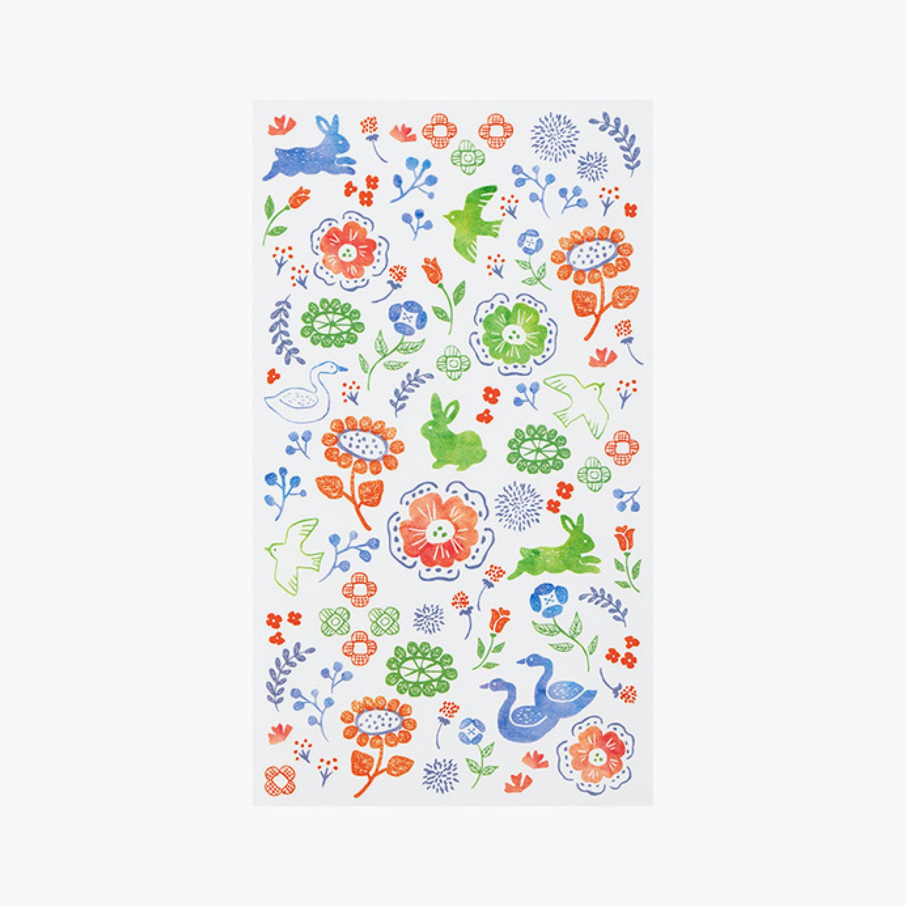 Midori - Sticker Seal - Transfer - Floral (Bright) <Outgoing>