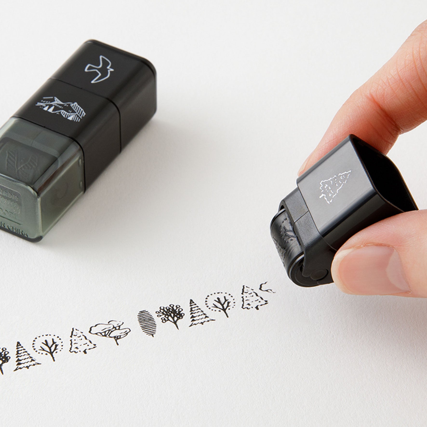 Midori - Stamp - Roller - Mountain View