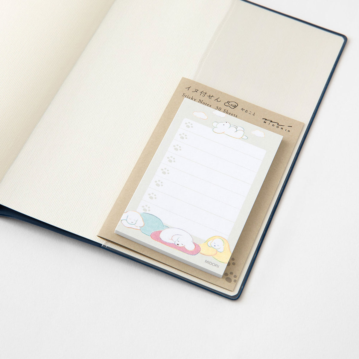 Midori - Sticky Notes - To Do - Dog Grey