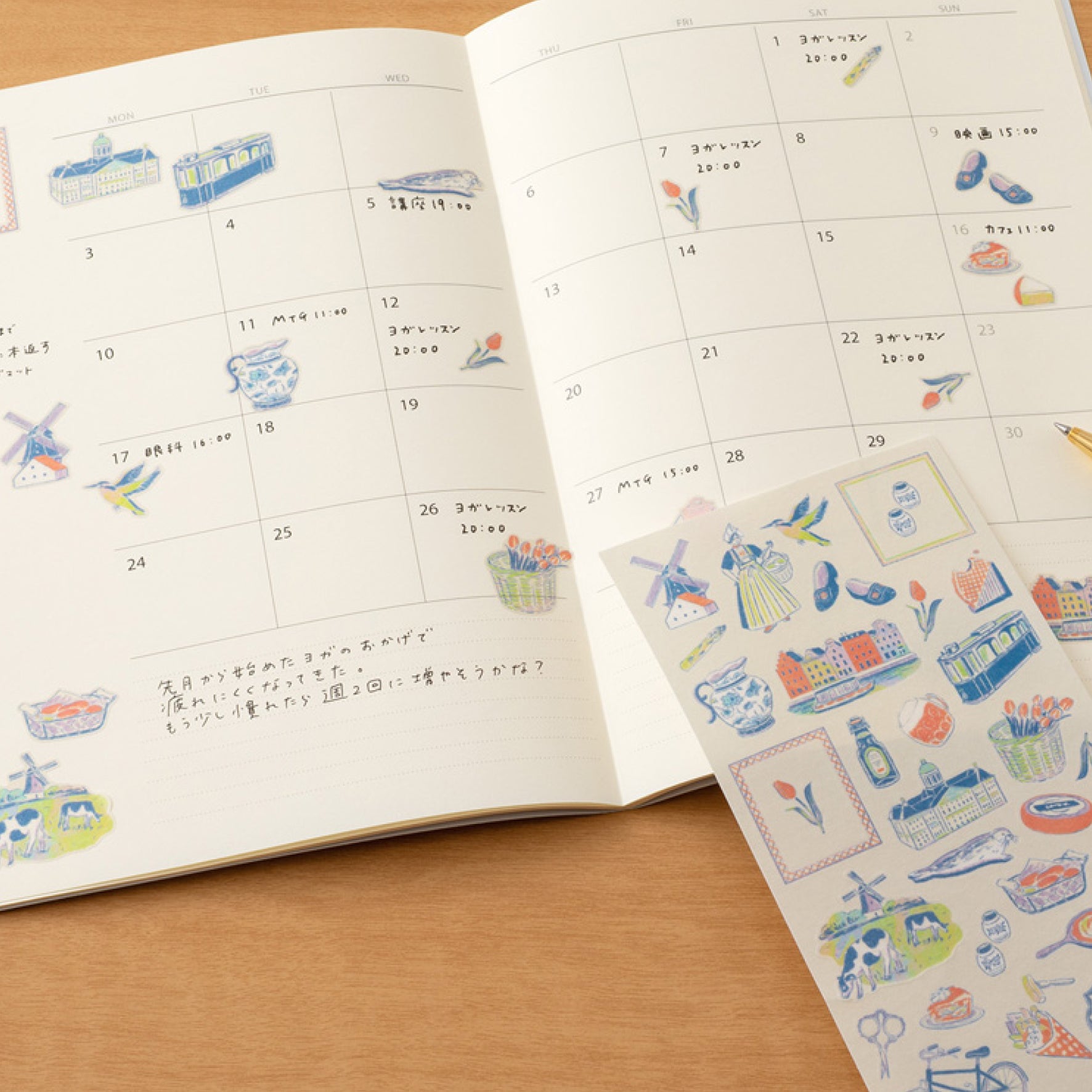 Midori - Planner Sticker - Sticker Collection - Dutch Motifs