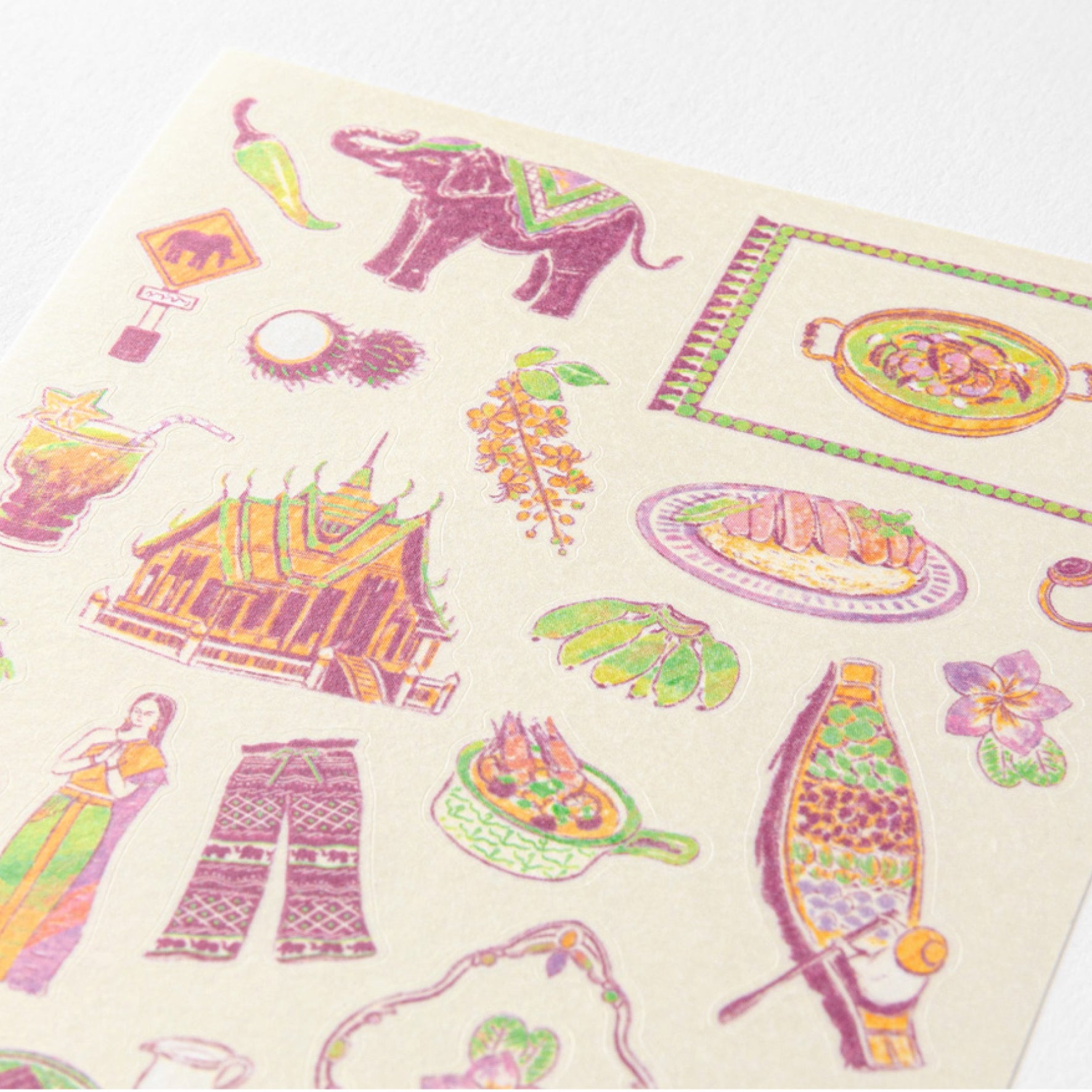 Midori - Planner Sticker - Sticker Collection - Thai Motifs
