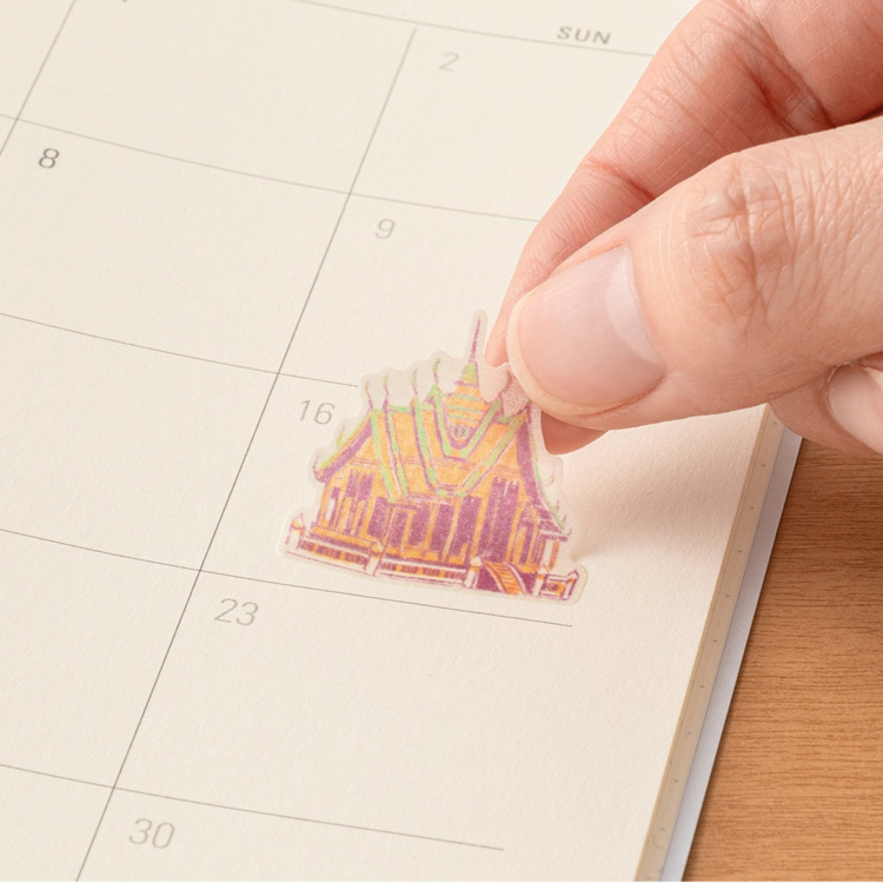 Midori - Planner Sticker - Sticker Collection - Thai Motifs
