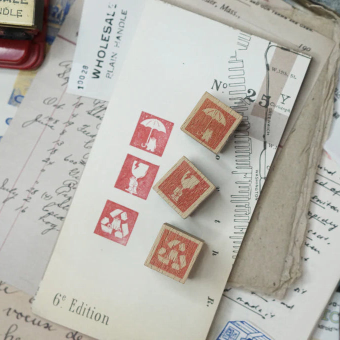Black Milk Project - Stamp - Mini Kuma Post Delivery Icon Set