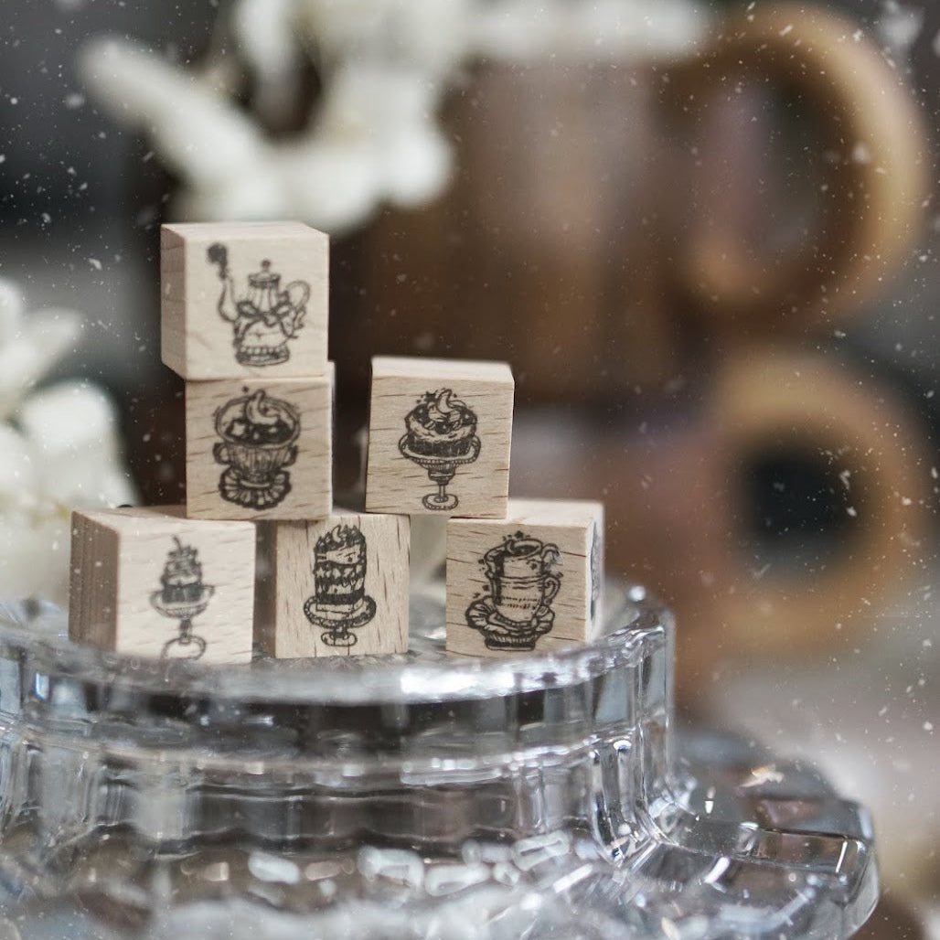 Black Milk Project - Stamp - Notes In The Night - Midnight Patisserie (Mini Set Of 6)