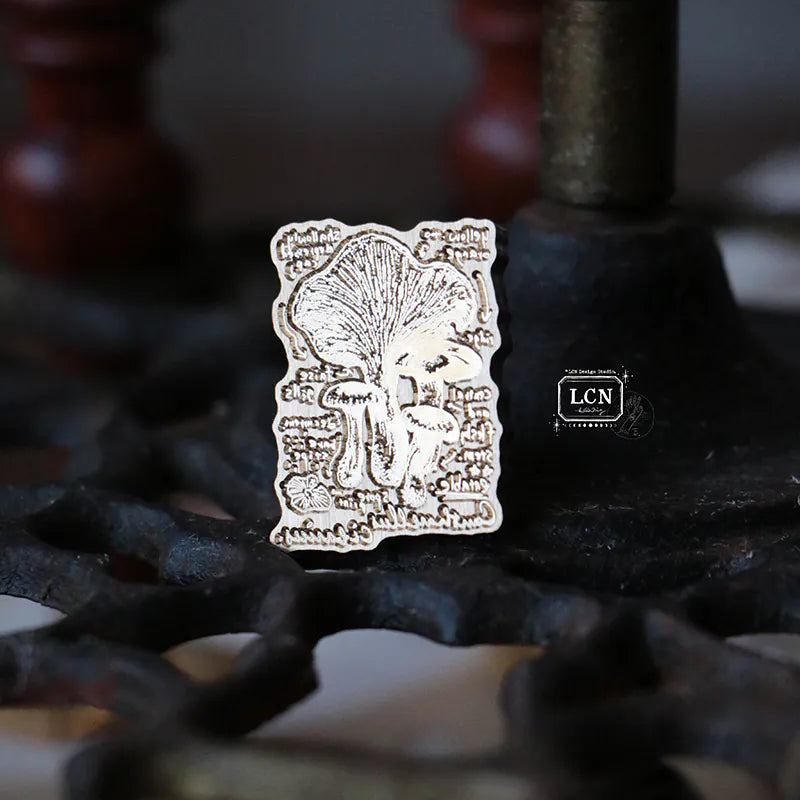 LCN Design Studio - Wax Seal Stamp Set - Mushroom 3