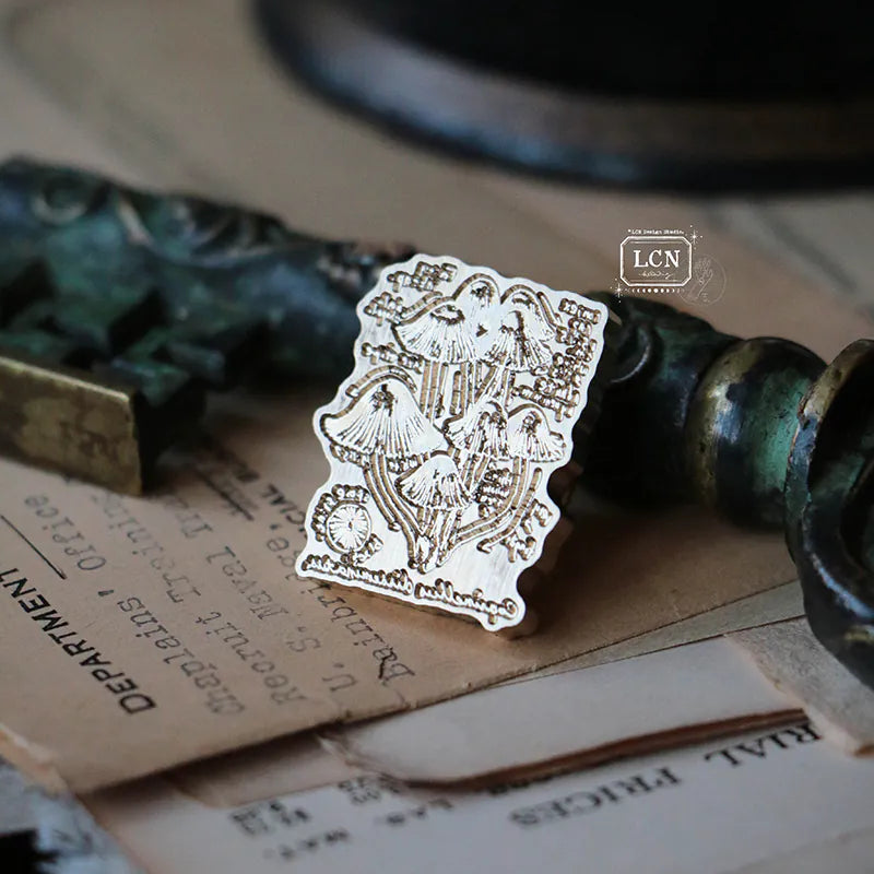 LCN Design Studio - Wax Seal Stamp Set - Mushroom 7