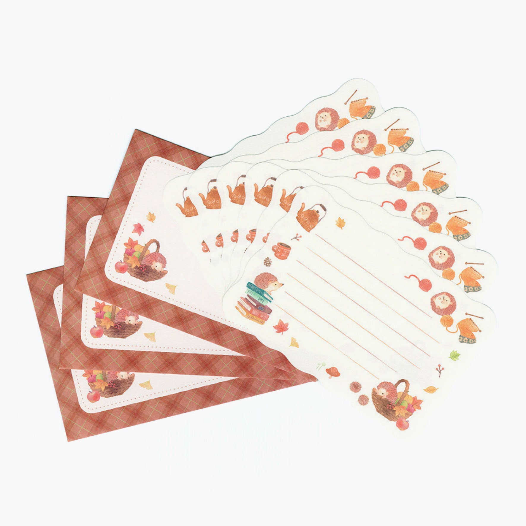 NB Japan - Letter Set - Mini - Hedgehogs