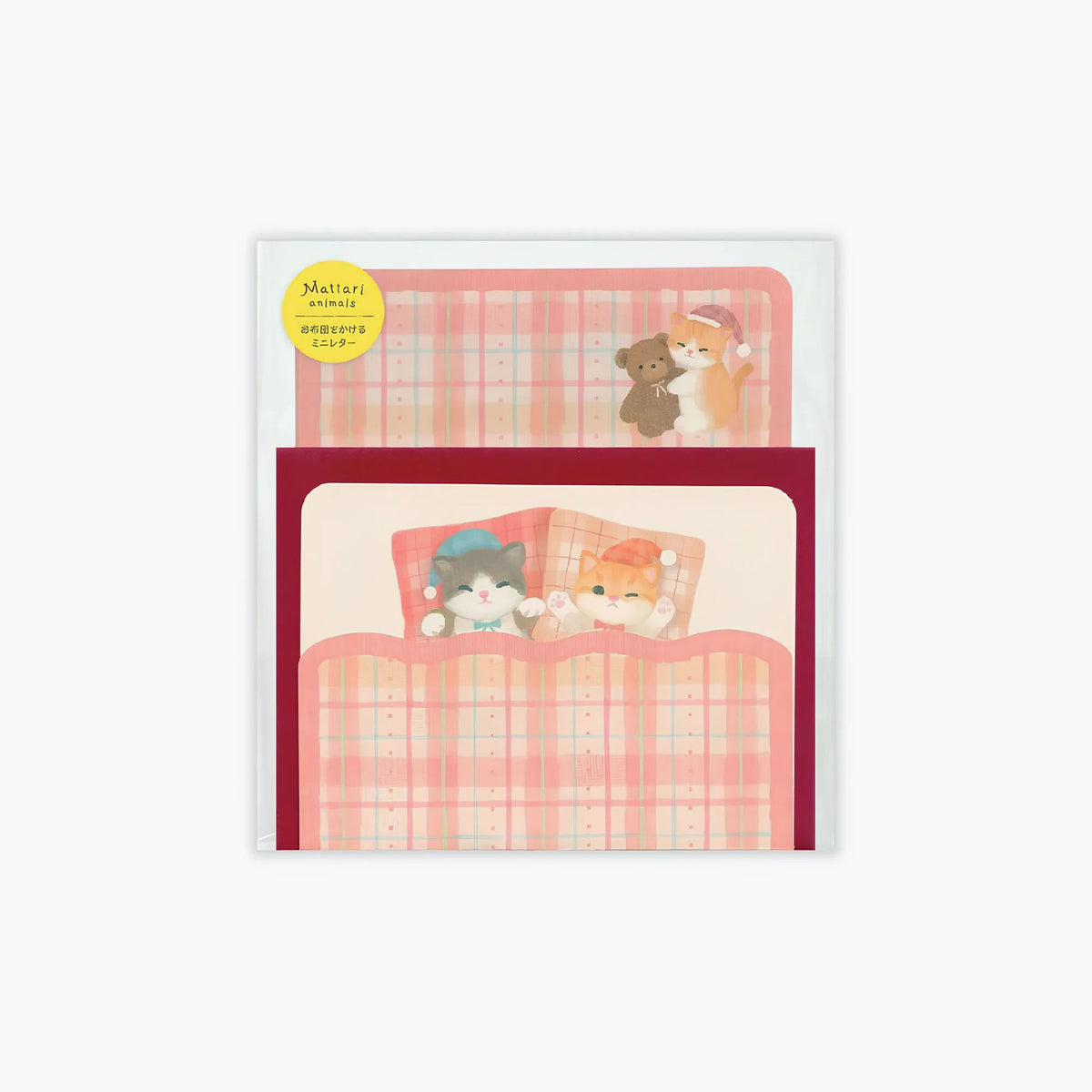 NB Japan - Letter Set - Mini - Mattari Animals - Kitten