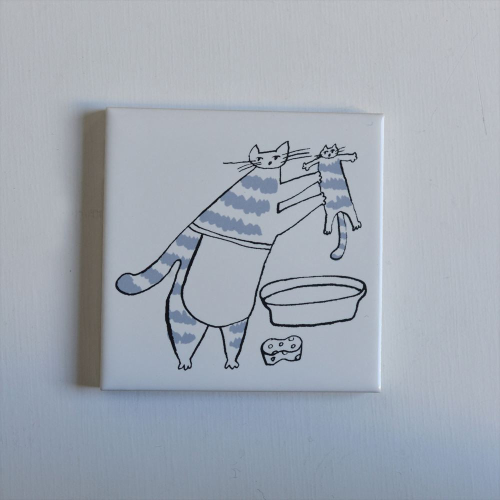 Classiky - Tiger Cat Bonbon Printed Tile 09 <Outgoing>