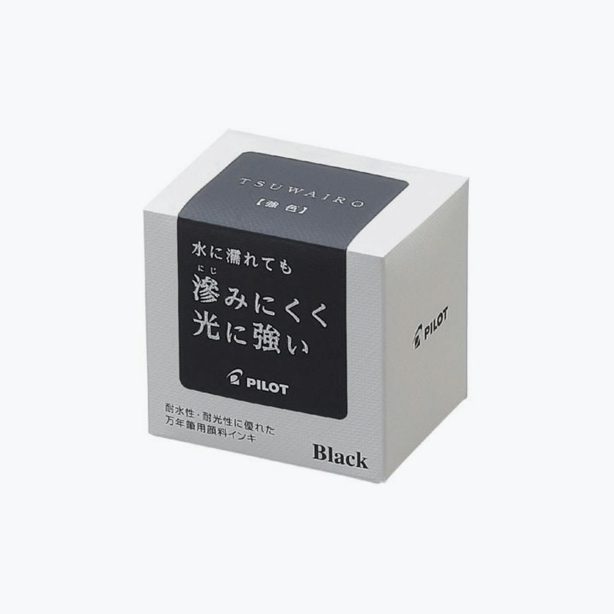 Pilot - Fountain Pen Ink - Tsuwairo - Pigment - Black