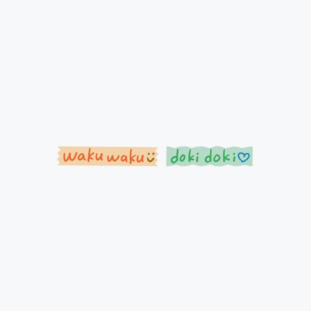 Plus - Washi Tape - Deco Rush x mizutama - 6mm - Onomatopoeia <Outgoing>