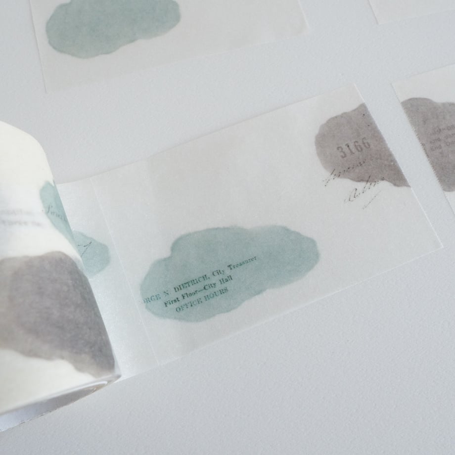 Yohaku - Sticky Notes - Roll - Tabinosora <Outgoing>