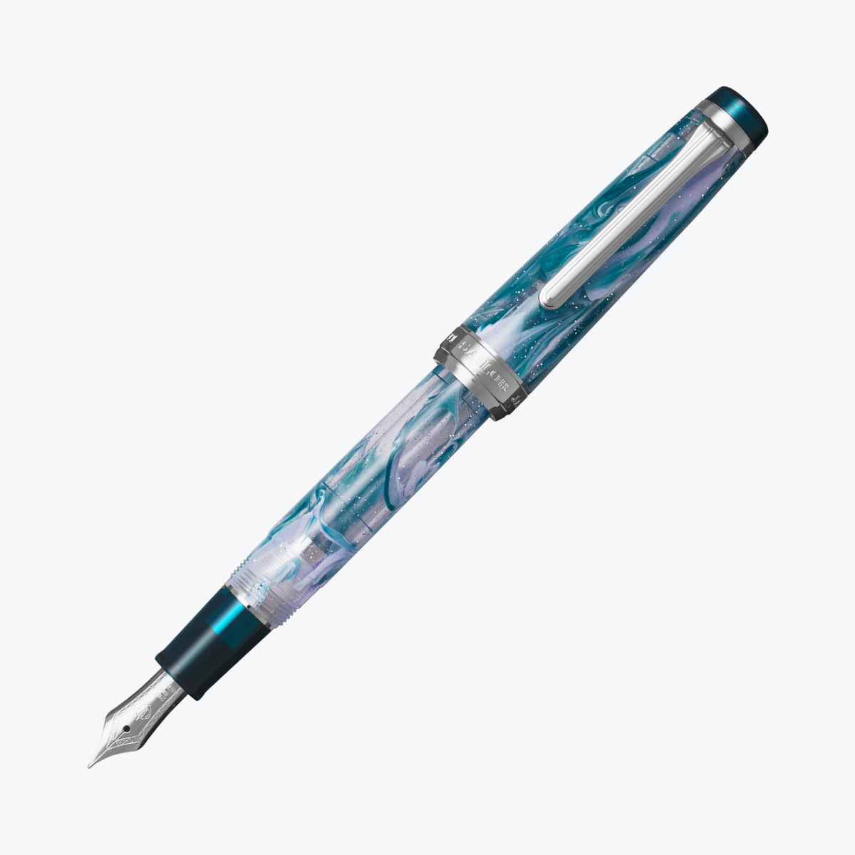 Sailor - Fountain Pen - ProGear - Veilio #4 - Blue Purple