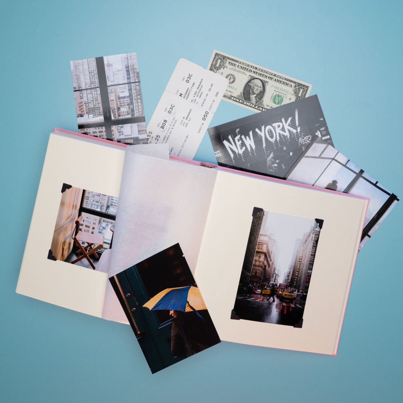 Semikolon - Photo Album - Heritage - Event - Azzurro <Outgoing>