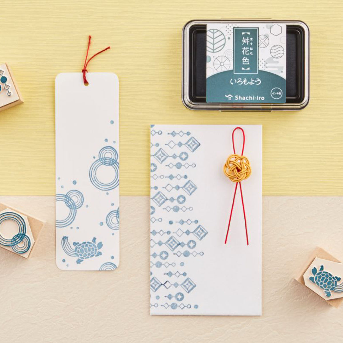 Shachihata - Stamp Pad - Oil-Based Ink - Iromoyo 2024 - HAC-1L-CBL