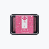 Shachihata - Stamp Pad - Oil-Based Ink - Iromoyo Kosai - Peach