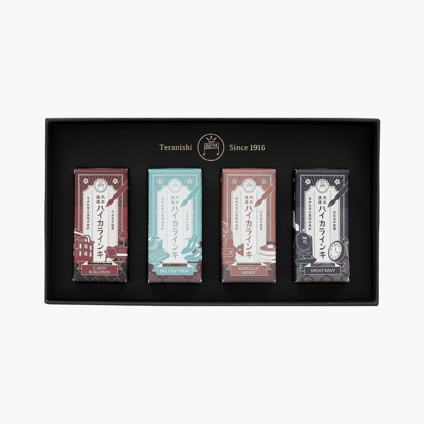 Teranishi - Fountain Pen Ink Set - 110th Anniversary - Romanticism