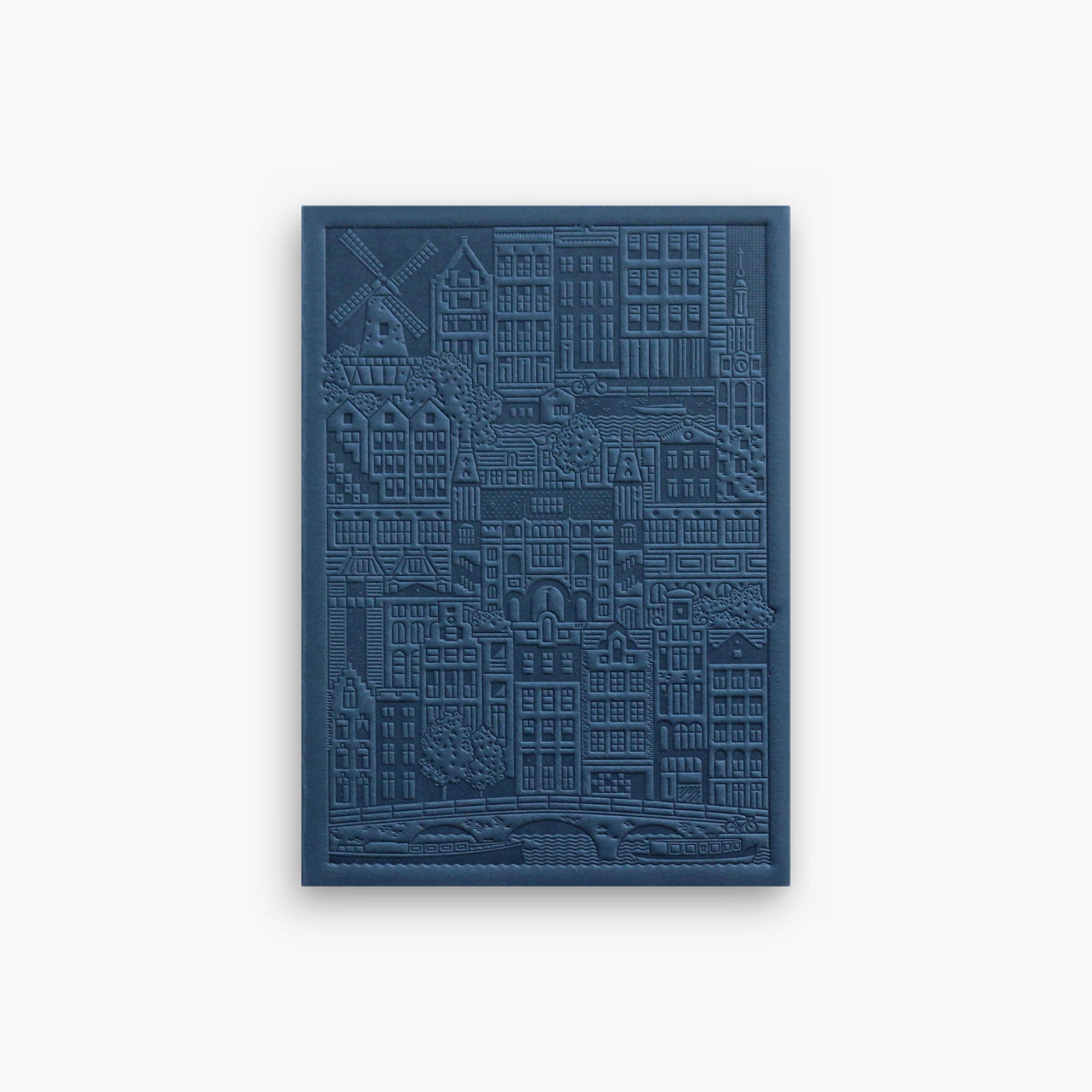 The City Works - Notebook - Amsterdam - B6 - Blue