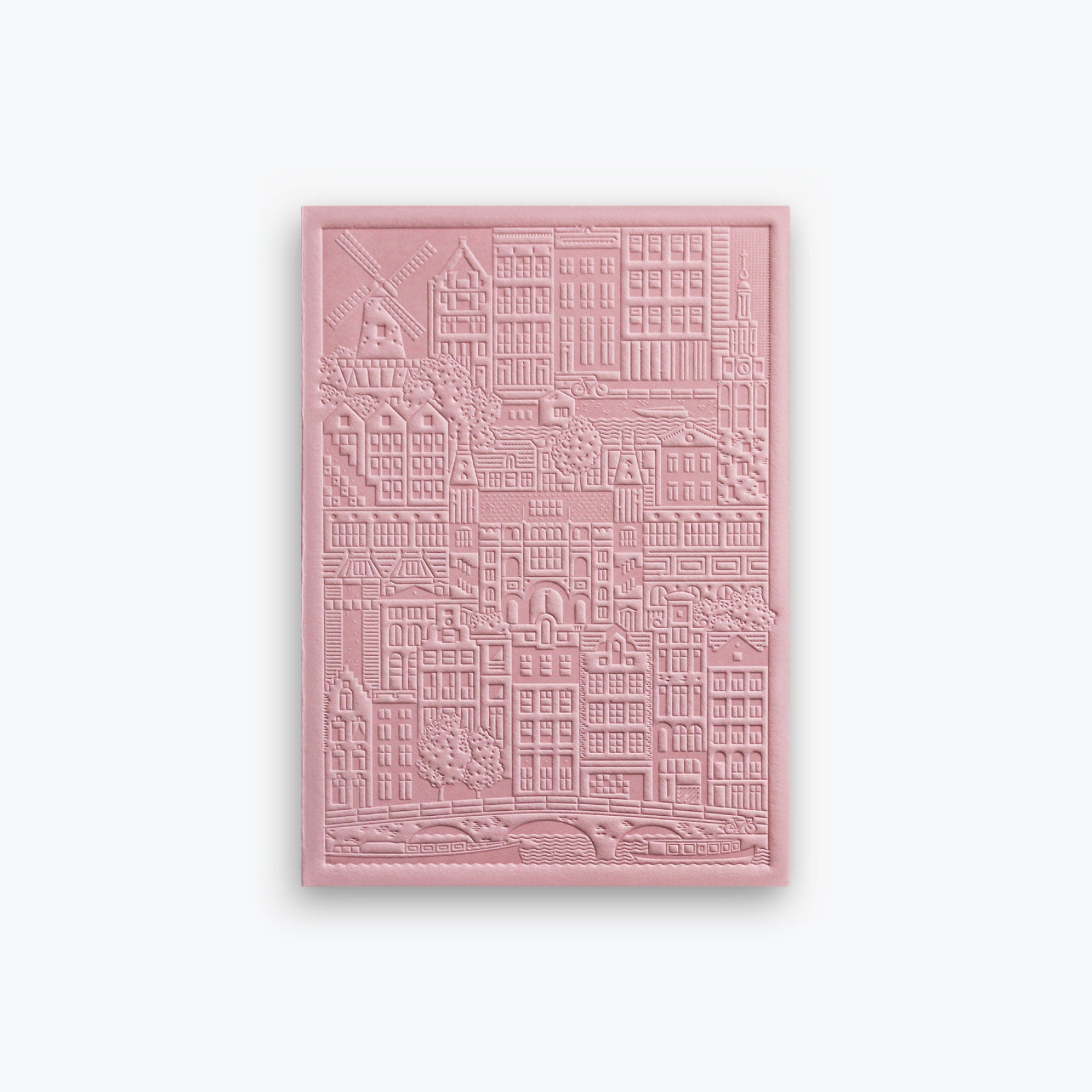 The City Works - Notebook - Amsterdam - B6 - Pink <Outgoing>
