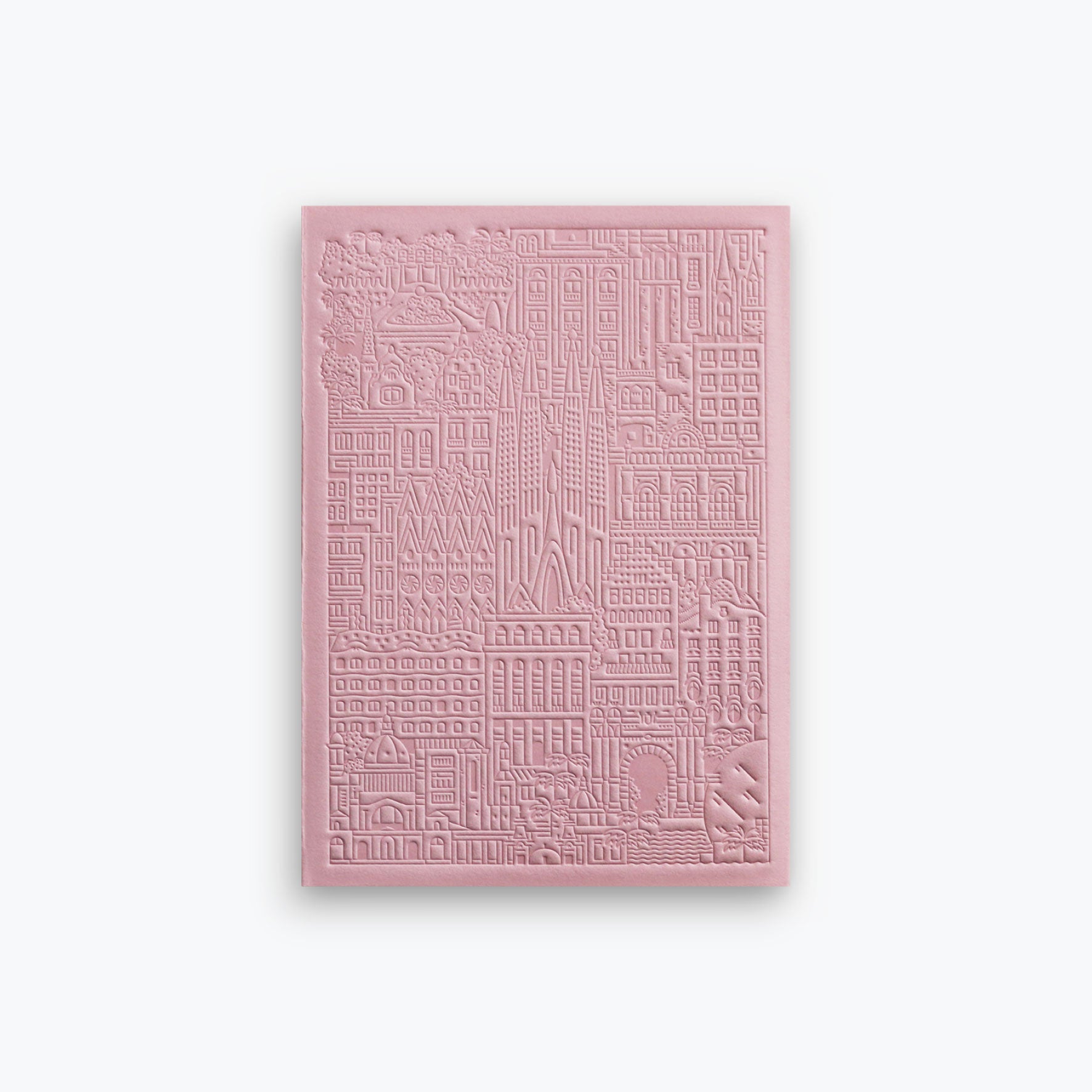 The City Works - Notebook - Barcelona - B6 - Pink <Outgoing>