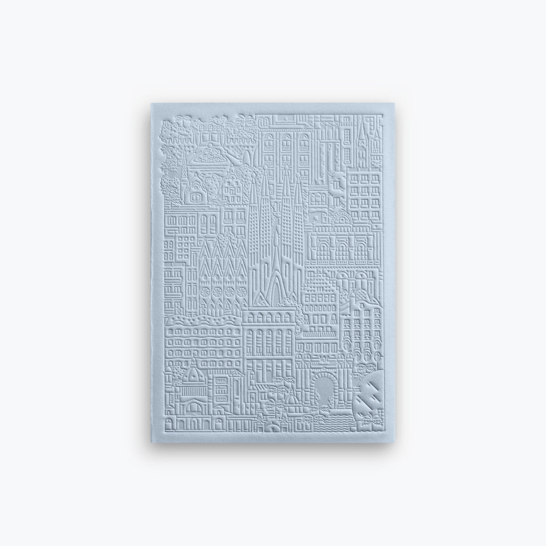 The City Works - Notebook - Barcelona - B6 - Sky Blue