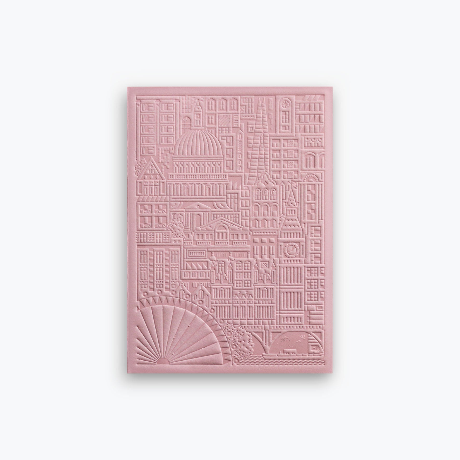 The City Works - Notebook - London - B6 - Pink <Outgoing>