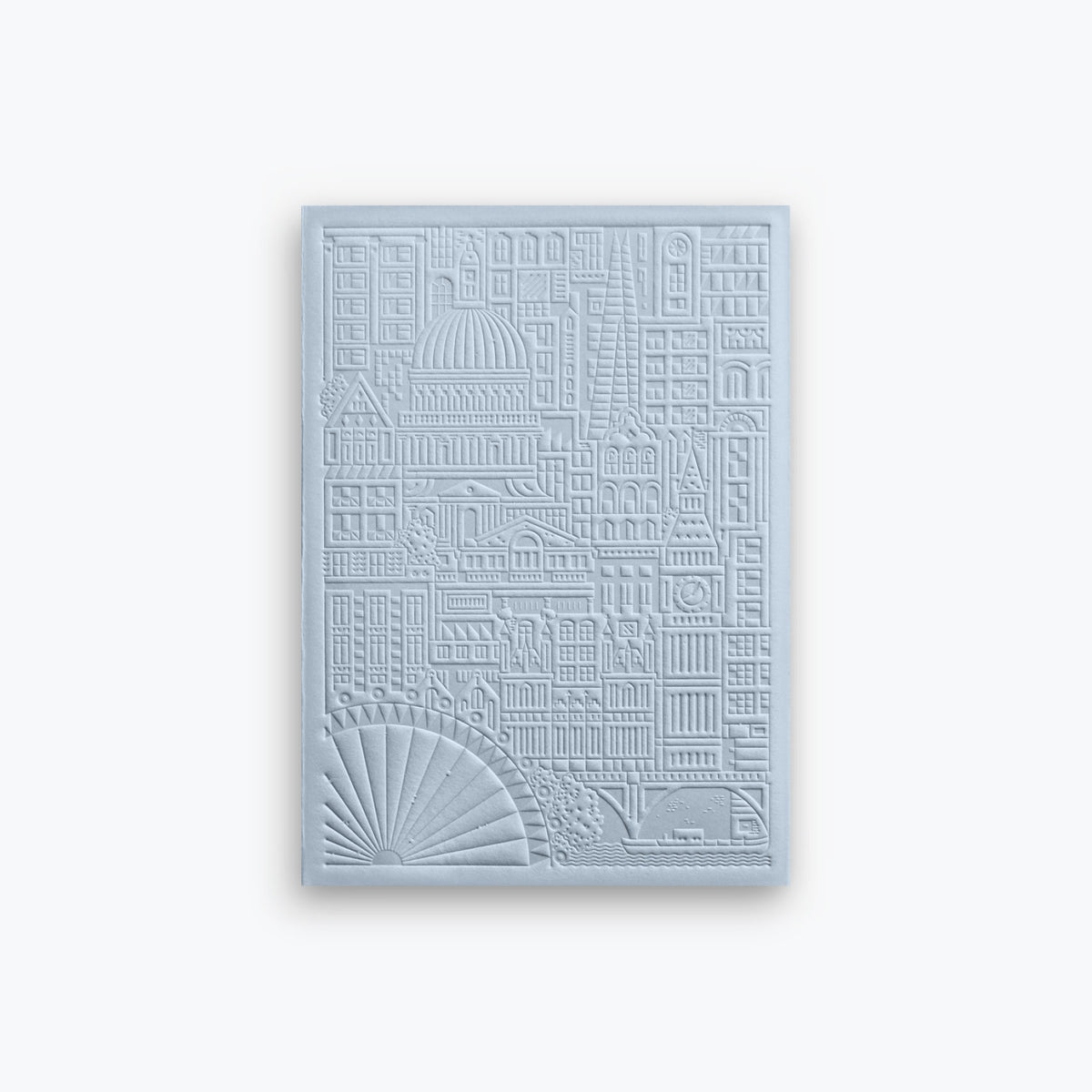 The City Works - Notebook - London - B6 - Sky Blue